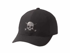 Volvik Golf Hot Melt Skull Cap -Golfcore Store 0001 Skull matte cap black
