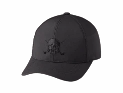 Volvik Golf Embroidered Skull Cap -Golfcore Store 0004 Skull embroidery cap black