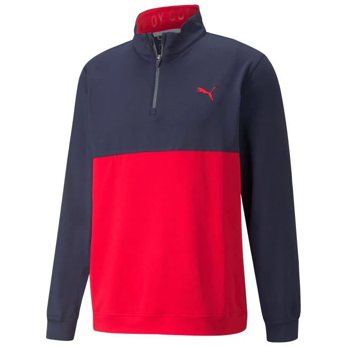 Puma Men's Gamer ColorBlock 1/4 Zip Golf Jacket 3 Puma Men's Gamer ColorBlock 1/4 Zip Golf Jacket