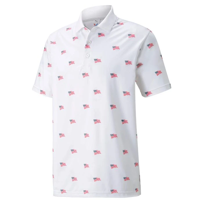 Puma Men's Volition Flags Golf Polo 3 Puma Men's Volition Flags Golf Polo