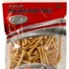 ProActive Premium Sports Hardwood Golf Tees 2.125" 80 Count -Golfcore Store 2.125 natural 80 count