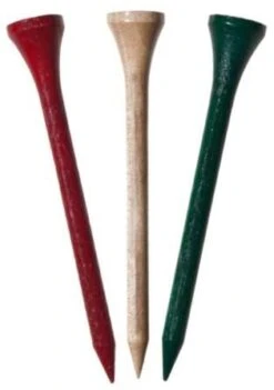 ProActive Premium Sports Hardwood Golf Tees 2.75" 250 Count -Golfcore Store 2.75 Mixed Colors 250