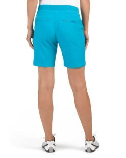 Puma Ladies Pounce Bermuda Golf Shorts -Golfcore Store 2019PounceBermuda CarribeanSea2