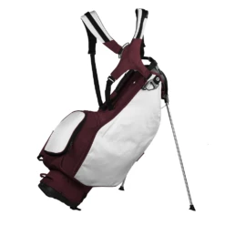 Sun Mountain Golf 2023 Collegiate Team Carry Stand Bag -Golfcore Store 2023 TeamStand N230168 maroon white