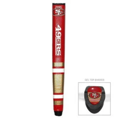 Team Golf NFL Putter Grip With Ball Marker -Golfcore Store 49ers 1ca9bb4c 1f99 4076 93db 4903853a181f