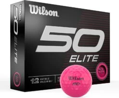 Wilson Staff 50 Elite Golf Balls -Golfcore Store 50Elite Pink 0 5c382f71 8505 446d 953e 827de1a4169b