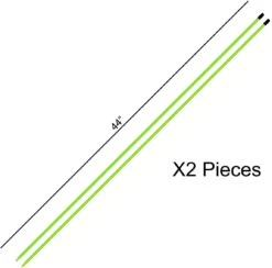 Golf Alignment Rods - MORODZ - 2 Pack 14 Golf Alignment Rods - MORODZ - 2 Pack -Golfcore Store 613mTb3 2BkiL. AC SL1500