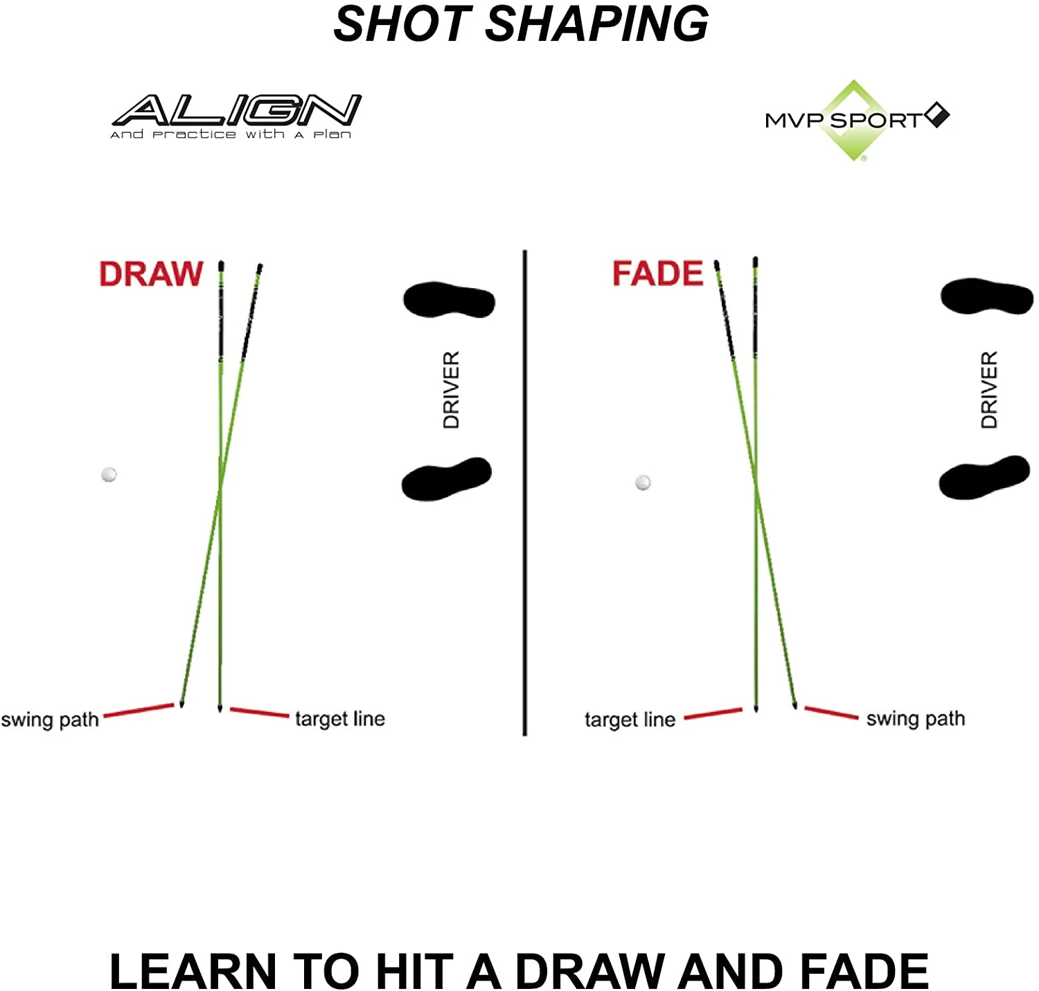 Golf Alignment Rods - MORODZ - 2 Pack 6 Golf Alignment Rods - MORODZ - 2 Pack - Image 4