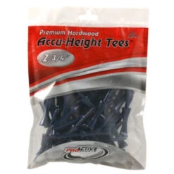 ProActive Sports Premium Hardwood Accu-Height Golf Tees -Golfcore Store Accu Height Tees 2.75 a