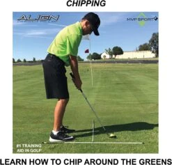 MVP Sport Golf Alignment Sticks 2-Pack -Golfcore Store AlignmentRods Red 8