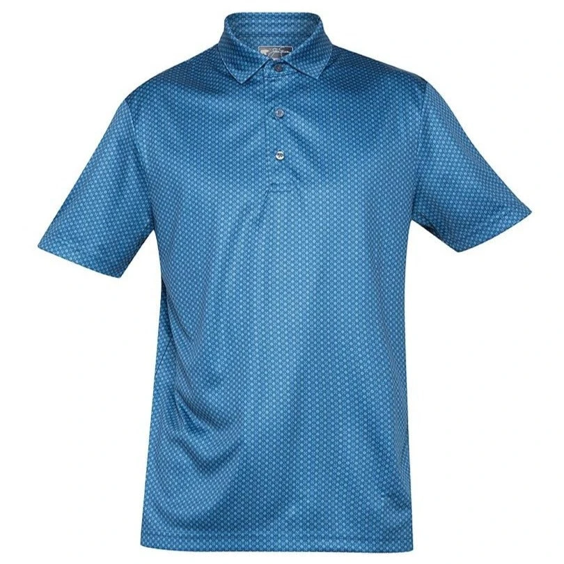 Callaway Jack Nicklaus Black Label By Perry Ellis All Over Mini Foulard Polo Shirts 3 Callaway Jack Nicklaus Black Label By Perry Ellis All Over Mini Foulard Polo Shirts