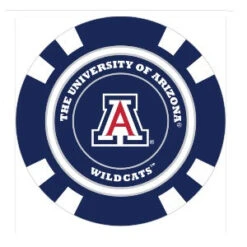 Team Golf NCAA Magnetic Poker Chip Ball Markers -Golfcore Store Arizona1