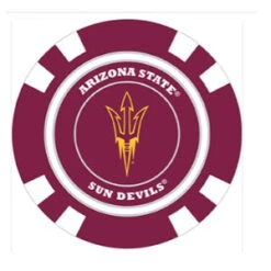 Team Golf NCAA Magnetic Poker Chip Ball Markers -Golfcore Store ArizonaState1
