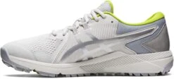 Asics Men's Gel-Course Glide Spikeless Golf Shoes -Golfcore Store AsicsGelCourseGlide GlacierGreyNeonLime 1