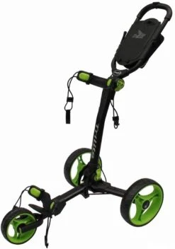 Axglo Golf TriLite 3 Wheel Push Cart -Golfcore Store AxgloTriLiteBlackGreen