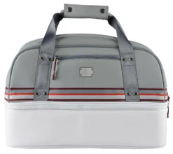 Sun Mountain Mid-Stripe Boston Bag 18 Sun Mountain Mid-Stripe Boston Bag -Golfcore Store BOSTONBAGWHITECADETBRICK