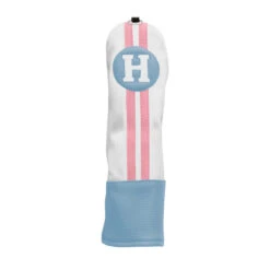 Sahara Retro Vintage Hybrid Headcovers -Golfcore Store Blue White Pink Hybrid