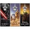 WinCraft Star Wars Bottle Opener 13" X 5" Wooden Signs 1 WinCraft Star Wars Bottle Opener 13" X 5" Wooden Signs -Golfcore Store Bottle Opener Sign Hero