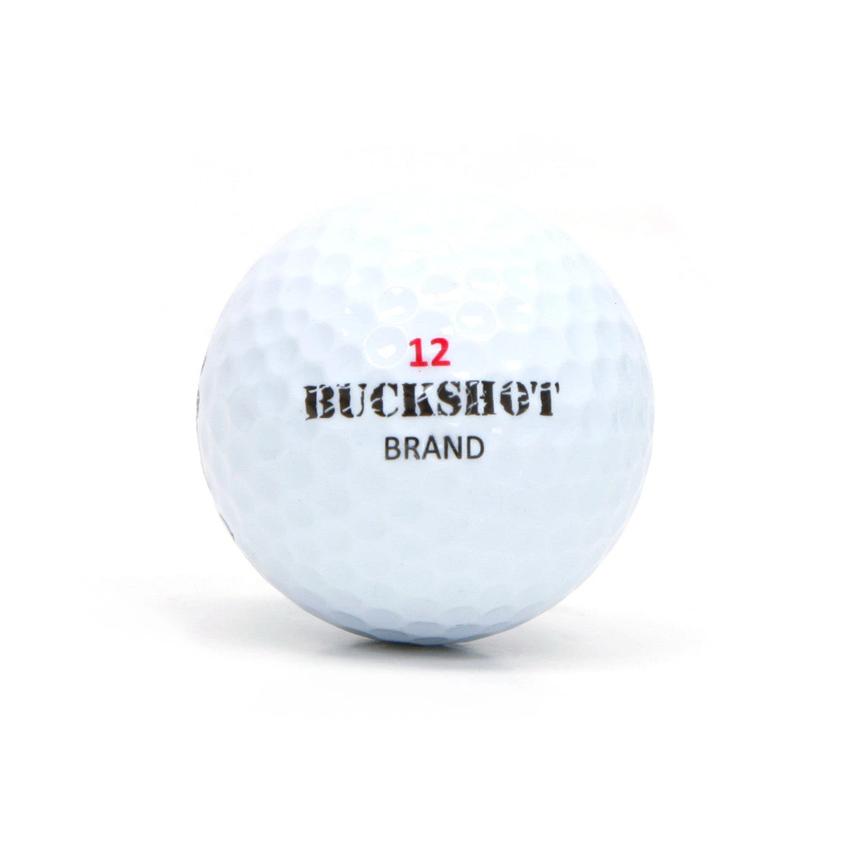 BUCKSHOT BRAND GOLF BALLS - 12 Golf Balls In Package 5 BUCKSHOT BRAND GOLF BALLS - 12 Golf Balls In Package - Image 3