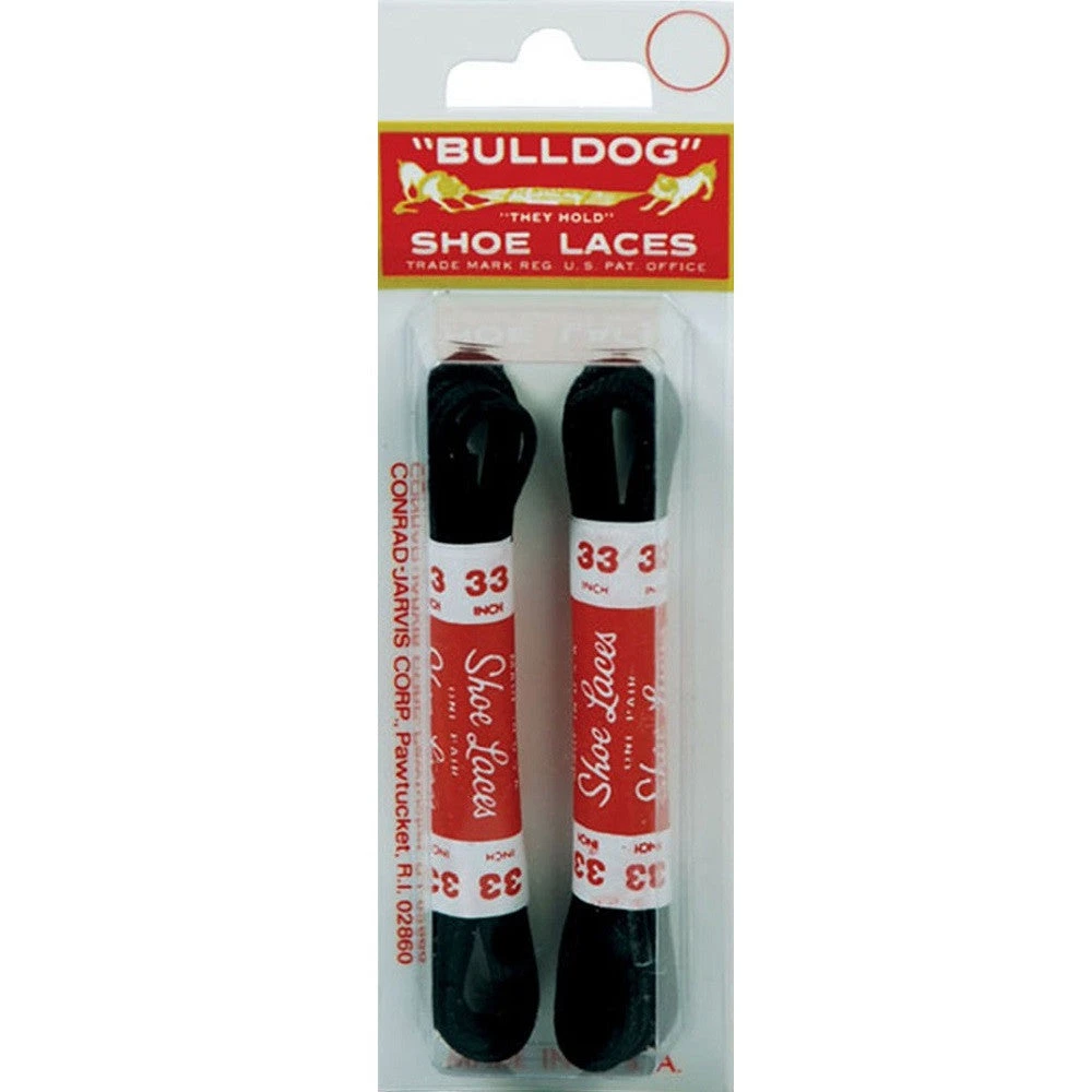 BullDog Shoe Laces (Black 33", Waxed) 3 BullDog Shoe Laces (Black 33", Waxed)