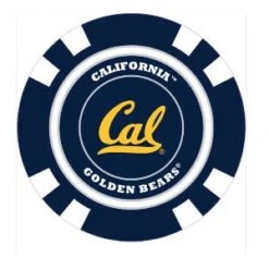 Team Golf NCAA Magnetic Poker Chip Ball Markers -Golfcore Store Cal1