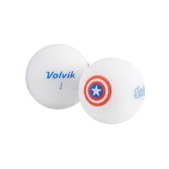 Volvik Marvel Character Golf Ball 4 Pack 19 Volvik Marvel Character Golf Ball 4 Pack -Golfcore Store Captain America Ball