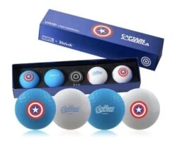 Volvik Marvel Limited Edition Marvel Golf Ball Gift Packs 19 Volvik Marvel Limited Edition Marvel Golf Ball Gift Packs -Golfcore Store Captain America Box