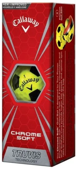 Callaway Chrome Soft Truvis Golf Balls -Golfcore Store ChromeSoft 5995589 2