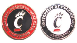 NCAA Double Sided Collegiate Golf Ball Marker Coins -Golfcore Store Cincinatti