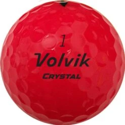 Volvik Crystal 2022 Focus Colored Golf Balls By The Sleeve 15 Volvik Crystal 2022 Focus Colored Golf Balls By The Sleeve -Golfcore Store CrystalFocus2022 RubyRedBall