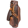 Sun Mountain 2023 Dundee Leather Cart Bag -Golfcore Store Dundee N230412 java brown pecan