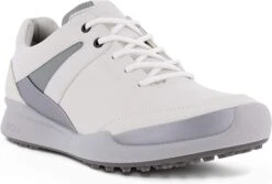 ECCO Ladies Golf Biom Hybrid Golf Shoes -Golfcore Store EccoLadiesHydromax WhiteSilver6