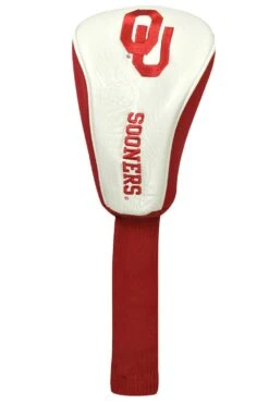 Team Golf NCAA Collegiate Driver Headcovers -Golfcore Store Ergonomix Driver Covers Oklahoma U