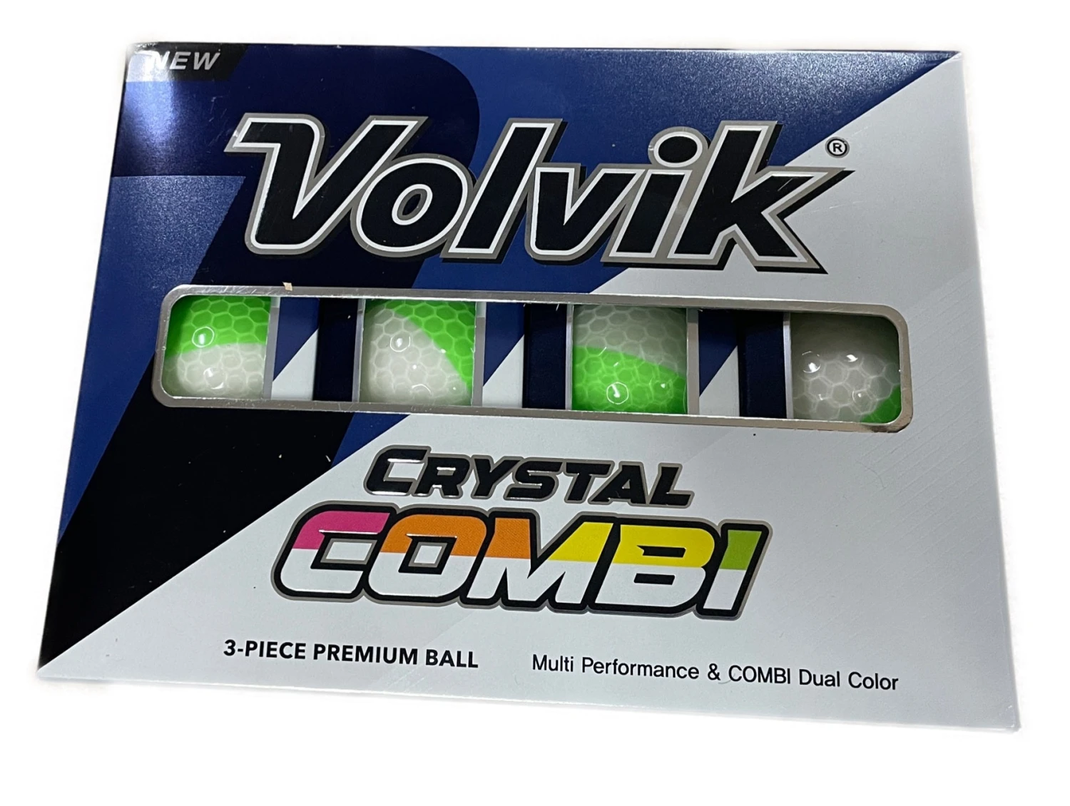 Volvik Crystal Combi Split Colored Golf Balls 5 Volvik Crystal Combi Split Colored Golf Balls - Image 3