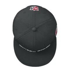 Wilson Staff Golf Flat Brim Tour Caps - Assorted Colors 27 Wilson Staff Golf Flat Brim Tour Caps - Assorted Colors -Golfcore Store Flat Brim Black 3