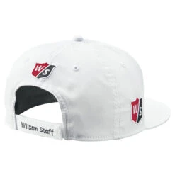 Wilson Staff Golf Flat Brim Tour Caps - Assorted Colors 29 Wilson Staff Golf Flat Brim Tour Caps - Assorted Colors -Golfcore Store Flat Brim White 2