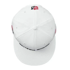 Wilson Staff Golf Flat Brim Tour Caps - Assorted Colors 30 Wilson Staff Golf Flat Brim Tour Caps - Assorted Colors -Golfcore Store Flat Brim White 3