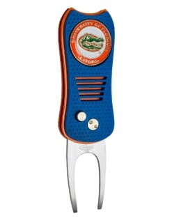 Team Golf Retractable Switchblade Switchfix Divot Tool Ball Marker - NCAA 26 Team Golf Retractable Switchblade Switchfix Divot Tool Ball Marker - NCAA -Golfcore Store Florida Gators Switchfix 44448 113