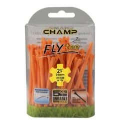 Champ Fly Tees 2.75" Plastic Golf Tees -Golfcore Store Flytee 234 30 OrangePlain 92523 600px 1800x1800 64391a94 87d9 4e06 8d09 87862cab11ae