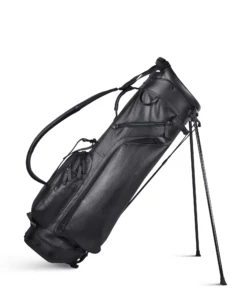 Sun Mountain Golf Leather Carry Stand Bag -Golfcore Store G823281LeatherStandBlack
