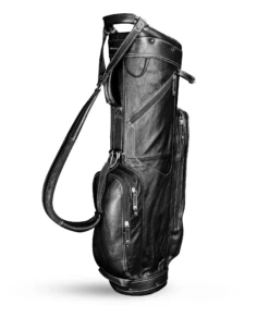 Sun Mountain Golf Leather Cart Bag 16 Sun Mountain Golf Leather Cart Bag -Golfcore Store G823540LeatherCartBlack White
