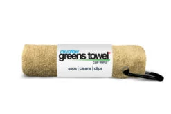 Clip Wipes Microfiber Golf Greens Towel -Golfcore Store Greens Towels Desert Sand