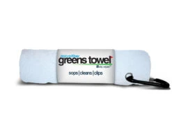 Clip Wipes Microfiber Golf Greens Towel -Golfcore Store Greens Towels Pure White