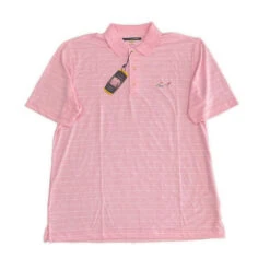 Greg Norman Play Dry Golf Polo -Golfcore Store GregNorman PlayDryPolo Pinkv2