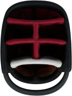 NCAA Collegiate The Gridiron III Team Effort Stand Bag 24 NCAA Collegiate The Gridiron III Team Effort Stand Bag -Golfcore Store Gridiron III Stand Bag Arkansas Razorbacks 3