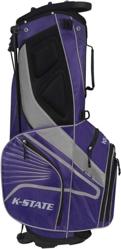 NCAA Collegiate The Gridiron III Team Effort Stand Bag 17 NCAA Collegiate The Gridiron III Team Effort Stand Bag -Golfcore Store Gridiron III Stand Bag Kansas State 2