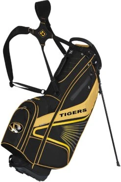 NCAA Collegiate The Gridiron III Team Effort Stand Bag 19 NCAA Collegiate The Gridiron III Team Effort Stand Bag -Golfcore Store Gridiron III Stand Bag Missouri Tigers