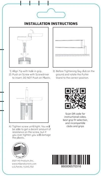 Putter Stand - Combo Pack 4 Putter Stand - Combo Pack - Image 2