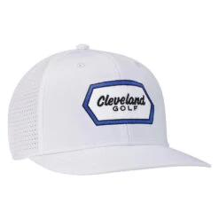 Cleveland Hexagon Patch Golf Hat 17 Cleveland Hexagon Patch Golf Hat -Golfcore Store HexagonPatch White0