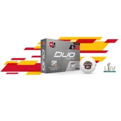 Wilson Staff Duo Soft NFL Team Licensed Golf Balls -Golfcore Store Kansas City Chiefs Super Bowl LIV Champs